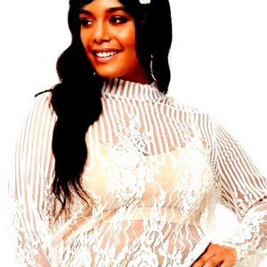 New Women's "Sexy" Lace Blouse